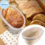 Pufangbliss Giỏ đựng bánh mì nghệ nhân mây tự nhiên có lớp lót vải hình bầu dục để chống hoàn hảo VN