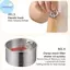 Nồi chiên sâu bằng thép không gỉ Pufangbliss 3L có giỏ có thể tháo rời Nắp thủy tinh cho gia đình Chien Sử dụng nhà bếp VN