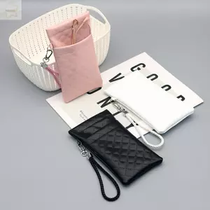 Túi đựng kính râm AWNGD, Túi đựng kính da PU cao cấp, Túi đựng kính mắt chống nước hai lớp