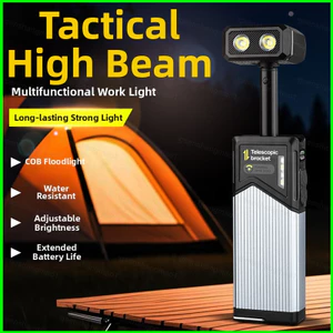 Đèn LED làm việc có thể xoay bằng kính thiên văn PS1 để sửa chữa ô tô Cắm trại Kiểm tra thể thao ngoài trời khẩn cấp SP1