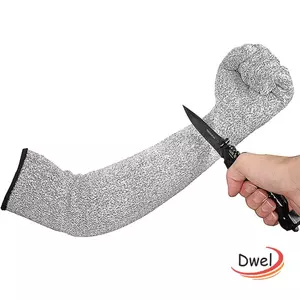 DWEL 1 cặp Tay áo bảo vệ cánh tay Cấp 5 Chống đâm thủng HPPE Cắt điện trở