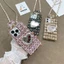 Ốp Điện Thoại Gương Tình Yêu Kim Cương Giả Thích Hợp Cho iPhone17 Chai Nước Hoa Apple 14 Dây Đeo Ngang 16 Full Kim Cương Sang Trọng 13