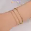 TMOY Đơn Giản Nam Thép Không Gỉ Vuông Xương Rắn Dây Xích Vòng Tay Hip-Hop Trang Sức Hợp Thời Trang Dự Tiệc Phụ Kiện Vòng Tay Cho Nữ TMOY