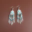 Bông Tai Tua Rua Phong Cách Dân Tộc Hình Học Retro Bohemian Bông Tai Mới Trung Quốc Mạ Đơn Giản Bông Tai Bầu