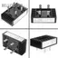 Belleshopp Bộ chỉnh lưu cầu 2 pha 100A 1600V - Bộ chuyển đổi AC sang DC điốt silicon toàn sóng với tản nhiệt bằng nhôm Vỏ kim loại nặng để cung cấp điện Ổ đĩa động cơ điều khiển công nghiệp