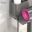 GCDHome Mới Máy Sấy Tóc Giá Đỡ Máy Kéo Tóc Đứng Móng Tay Miễn Phí Kệ Cho Tường Phòng Tắm Bảo Quản Ra Kệ Phụ Kiện Phòng Tắm HOT