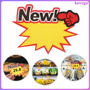 100 Chiếc Đồ Dùng Nhà Để Xe Thẻ Hiển Thị Trống Dấu Hiệu Bán Lẻ Giá Kevga
