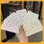 VFZ 1 Tấm Elf Bướm Kim Cương Giả Mặt Kawaii Tự Dính Dệt Bướm Trang Trí Cho Sân Khấu Buổi Hòa Nhạc Vật Dụng Trang Điểm Louislifecool