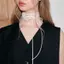 PNPIA- Người Phụ Nữ Mỏng Ren Choker Khăn Cưới Ne Khăn Nhẹ Khăn Ren Xương Đòn Dây Chuyền Cho Tiệc Khăn Trang Trí
