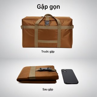 Túi Du Lịch Vải Oxford Chống Thấm Size Lớn Gấp Gọn Dễ Cất Dùng Cho Du Lịch Chuyển Nhà Cất Đồ Theo