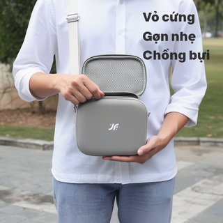 Túi Đựng Máy Ảnh Canon R50 PU Chống Sốc Chống Nước Túi Đeo Chéo Bảo Vệ Ống Kính