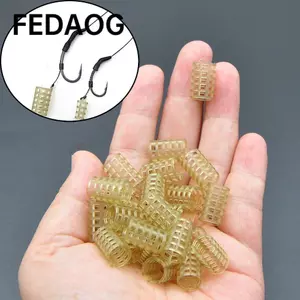 FEDAOG 20 Chiếc Mồi Lồng, Dán Mồi Lồng 20 Chiếc Phương Pháp Ăn, Đa Năng Ăn Giải Quyết Thô Câu Cá Tóc Giàn Câu Cá Cho Cá Chép Câu Cá