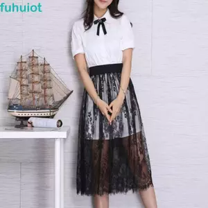 FUHUIOT Ren Underskirt Slips, Hoa 75cm Váy An Toàn Petticoat, Mềm Cao Cấp Eo Sườn Xám Rời Lưới Underskirt Slips Dress Mùa Hè