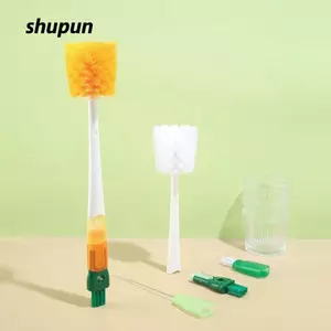 Chổi rửa cốc SHUPUN tháo rời đa năng, tay cầm dài tiện lợi 5 trong 1 cho bình nước, bình sữa, ly thủy tinh