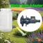Bộ chuyển đổi bình nước NOTE1, 3 / 4 "có đầu nối bình nước van, Bộ đầu nối thùng mưa PVC bền bỉ Lắp đặt nhanh Bộ kết nối bộ sưu tập nước mưa
