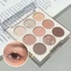 Bảng Màu Matte + Fine Flashing Color Rendering Good Smudge Màu Đất Trung Tính Sử Dụng Hàng Ngày