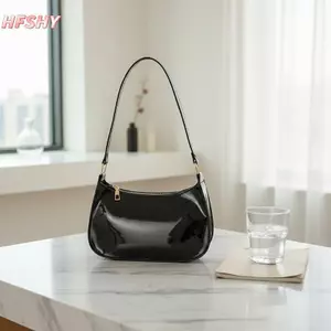 HFSHY Túi Đeo Vai Nữ Da Thiết Kế Hàn Quốc Dây Kéo Túi Xách Da Thân Thiện Với Môi Trường Cho Bé Gái Quà Tặng Mua Sắm Hàng Ngày VN