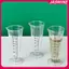 Cốc đo Acrylic cao cấp thực phẩm JASMINE 100ml có cân - Không chứa BPA, Hoàn hảo để sử dụng nhà bếp & nhà hàng JASMINE
