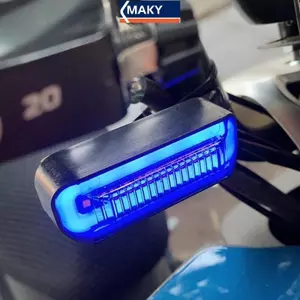 MAKY 12V Chạy Bật Đèn Tín Hiệu Nis Điện Xe Chuyển Đổi M + M1 Xe Tay Ga Phụ Kiện LED Bật Tín Hiệu VN