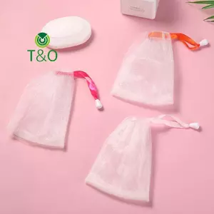 Lưới lưới đựng xà phòng để tạo bọt Lưới xà phòng tắm [mới]