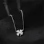 PNPIA- Cỏ Ba Lá Bốn Lá Lu Lá Áo Len Chokers Nelace Pha Lê Zircon Mặt Dây Chuyền Dây Chuyền Nelace Cho Nữ Trang Sức