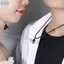 Vòng cổ từ tính hình trái tim cặp đôi JVSUB, Vòng cổ cặp đôi đa năng nam châm, Bán chạy Thanh lịch hấp dẫn Trái tim đẹp kết hợp Mặt dây chuyền Quà tặng kỷ niệm