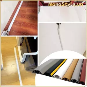 Bộ bảo vệ dây MONOSTYLE, Vỏ dây sàn bền tự dính, Bộ che khuyết điểm cáp Quản lý vòng cung Bảo vệ ống nối dài chống đùn Nhà ngoài trời