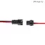 15cm 10 Cái dài JST SM 2pins cắm đầu nối dây nam sang nữ [Vn]
