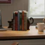 JUNYUE88US Kim Loại Bookend, Phụ Kiện Mèo Sáng Tạo Tinh Tế Đa Năng, Mèo Đứng Ngồi Kim Loại Đen Giá Đỡ Sách Sắt Bền Không Khí Phòng
