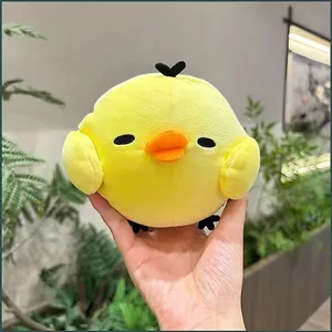 YT4 Rilakkuma Kiiroitori Plushie Hoạt Hình Dễ Thương Cotton Đồng Hành Búp Bê