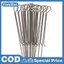 5-20 Chiếc 4.3 Inch Nến Wi Giá Đỡ Kẹp Wi Fixer Thép Không Gỉ Giá Đỡ Để Làm Nến Kim Loại Wi Tập Trung Thiết Bị Dụng Cụ