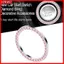 YRBWD Ring Thiết thực Bling Circle Trim Nút xe hơi