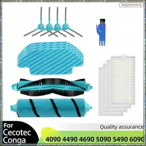 Cho 4090 4490 4690 5090 5490 6090 Robot Hút Bụi Thay Thế Phụ Kiện Chính Bên Bàn Chải Hepa Lọc Cây Lau Nhà Vải