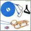 Dây trượt tuyết với Carabiner, Dây trượt tuyết dày Đường kính 10 mm, 4 m Chì trượt có tay cầm, cho xe trượt tuyết, Dây kéo trượt tuyết
