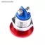 Công tắc nút nhấn đầu nấm kim loại IP65 chống nước SPST ON-OFF 3A 250V 16 / 19 / 22MM FSI