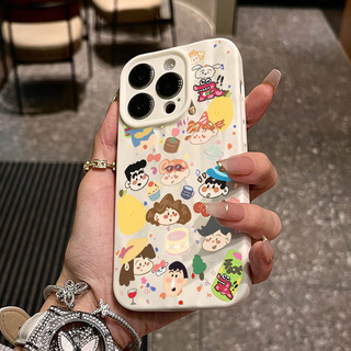 Ốp Lưng IPhone 13 15 11 17 16 12 14 ProMax  Bộ sưu tập nhân vật hoạt hình 7 8Plus XR X XS Max