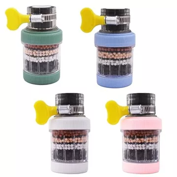 Bộ 3 Bộ Lọc Gắn Vòi, Vòi Nước Cho Nhà Bếp, Vòi Than Hoạt Tính Máy Lọc Nước Tập Lọc Cho Nhà Bếp Phòng Tắm Loại Bỏ Clo Fluoride Kim Loại Nặng Cứng W