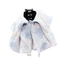 Pháp Hoa Hồng In Nơ Streamer Tóc Nữ Phong Cách Mới Đuôi Ngựa Kẹp Đầu Sau Thời Trang Cá Mập Kẹp A1PJ