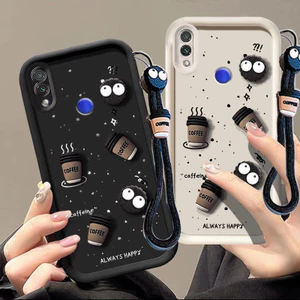 Ốp lưng redmi note 7 redmi note 7 pro Ốp lưng 3D Cup Design Vỏ điện thoại di động TPU bền