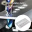 Công cụ thẻ đo bu lông cho Pros Thước đo chiều rộng vết nứt di động 0,1-1,7mm Chức năng đo khoảng cách hệ mét