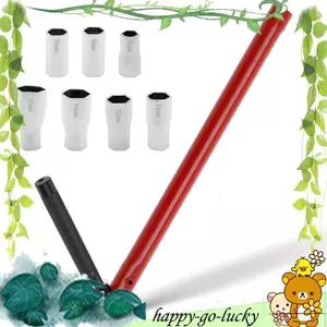 Bộ chuyển đổi cờ lê vòi bằng thép Carbon 8-17mm Phòng tắm nhà bếp Vòi chậu rửa Công cụ lắp đặt và tháo gỡ van