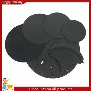 10 Chiếc Bọt Trống Tắt Tiếng Miếng Lót Và 4 Kẹp 14 Chiếc Trống Tắt Tiếng Miếng Lót Giảm Âm Lượng Snare Trống Miếng Lót Cho Trống Điều Khiển Tông Màu Phụ Kiện Trống
