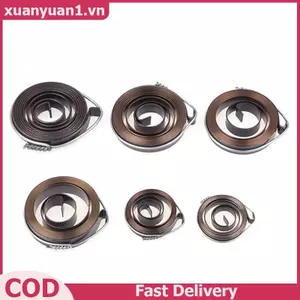 XUAN 1Pc 0.7-1.5 Thiness 680-1540mm Chiều dài xoắn ốc Dây phẳng cuộn xoắn Lò xo xoắn lực không đổi Nối dài Lò xo băng ghế Máy khoan cuộn Lò xo VN
