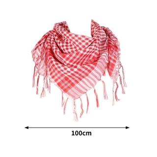 Khăn quàng cổ đầu NCE và shemagh Ả Rập cỡ lớn, phù hợp cho nam nữ với tua rua