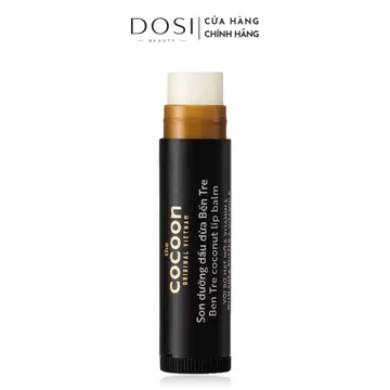 [DOSI] Son Dưỡng Ẩm Môi Dầu Dừa Bến Tre Cocoon 5g Thuần Chay Làm Mềm Mượt Căng Mọng