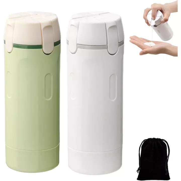 Bình đựng du lịch 4 trong 1 có tỷ lệ và nhãn, Chai đựng du lịch có thể đổ lại chống rò rỉ di động, Chai du lịch dầu gội, Đồ vệ sinh cho chuyến bay, Túi tập thể dục, Getawa cuối tuần