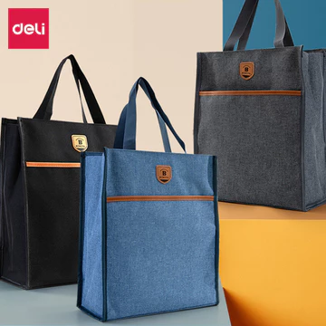 Women's Canvas Tote Bag – Water-Resistant, for School