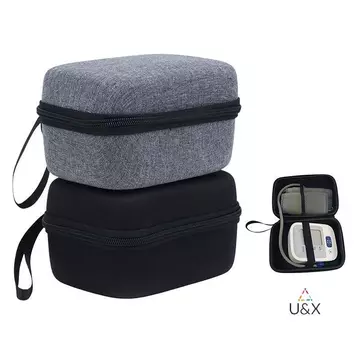 Hộp đựng EVA cứng U & X cho máy đo huyết áp cánh tay trên Túi bảo vệ chống trầy xước cho du lịch tại nhà MỚI