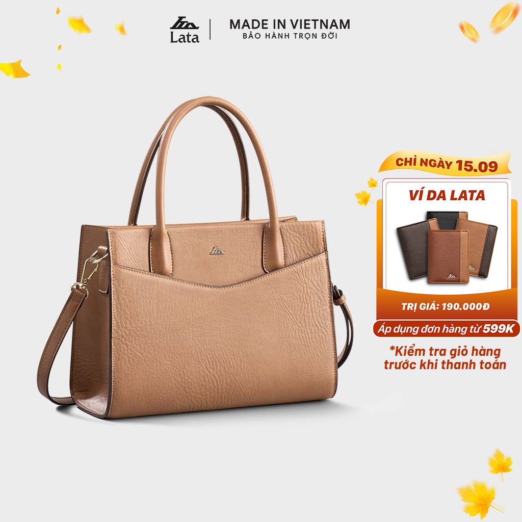 Túi Lata (Thời trang nữ công sở cỡ trung - Túi xách da TX23)