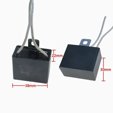 Sản phẩm mới Tụ điện quạt điện 3.0 UF 450V ± 5% Quạt điện Quạt trần Quạt sàn hoạt động Tụ điện khởi động 4GQ5